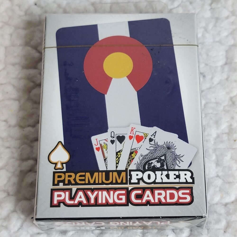 Wilcor Colorado Premium Poker Playing Cards Bear Ace Camping Gift Vacation
